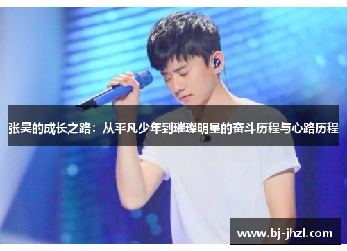张昊的成长之路：从平凡少年到璀璨明星的奋斗历程与心路历程